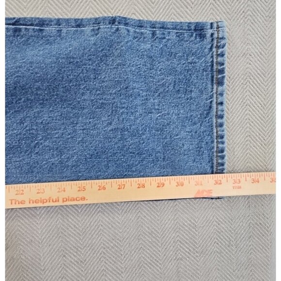 Mode of One Jeans Men's 36W 32L Blue Denim Stretch Straight Leg Quiet Luxury NWT - Picture 6 of 16